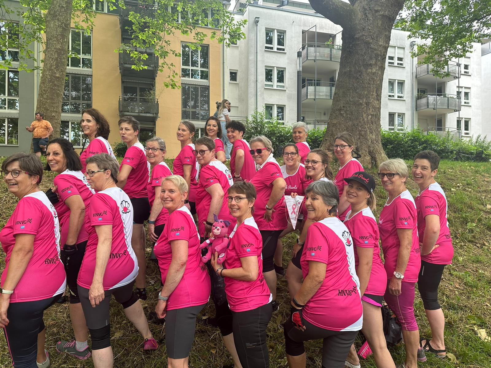 Gruppenbild der Pink Pearls