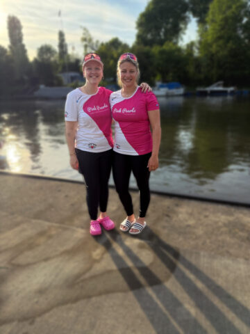 Trainerinnen Pink Pearls Heilbronn ohne Sonnenbrille